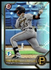 Dariel Lopez 2022 Bowman First Edition # BPPF-56 1st Sky Blue Pittsburgh Pirates