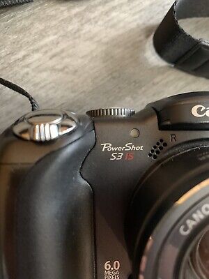 Canon PowerShot S3IS PC1192 Dark Gray Digital Camera 6.0 Canon PowerShot S3IS PC1192 Dark Gray Digital Camera 6.0