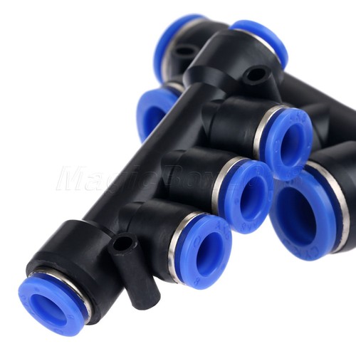 5PCS/Set Pneumatic Quick Push Connect Union Manifold Connecter 4mm-12mm Whoesale - Picture 4 of 11