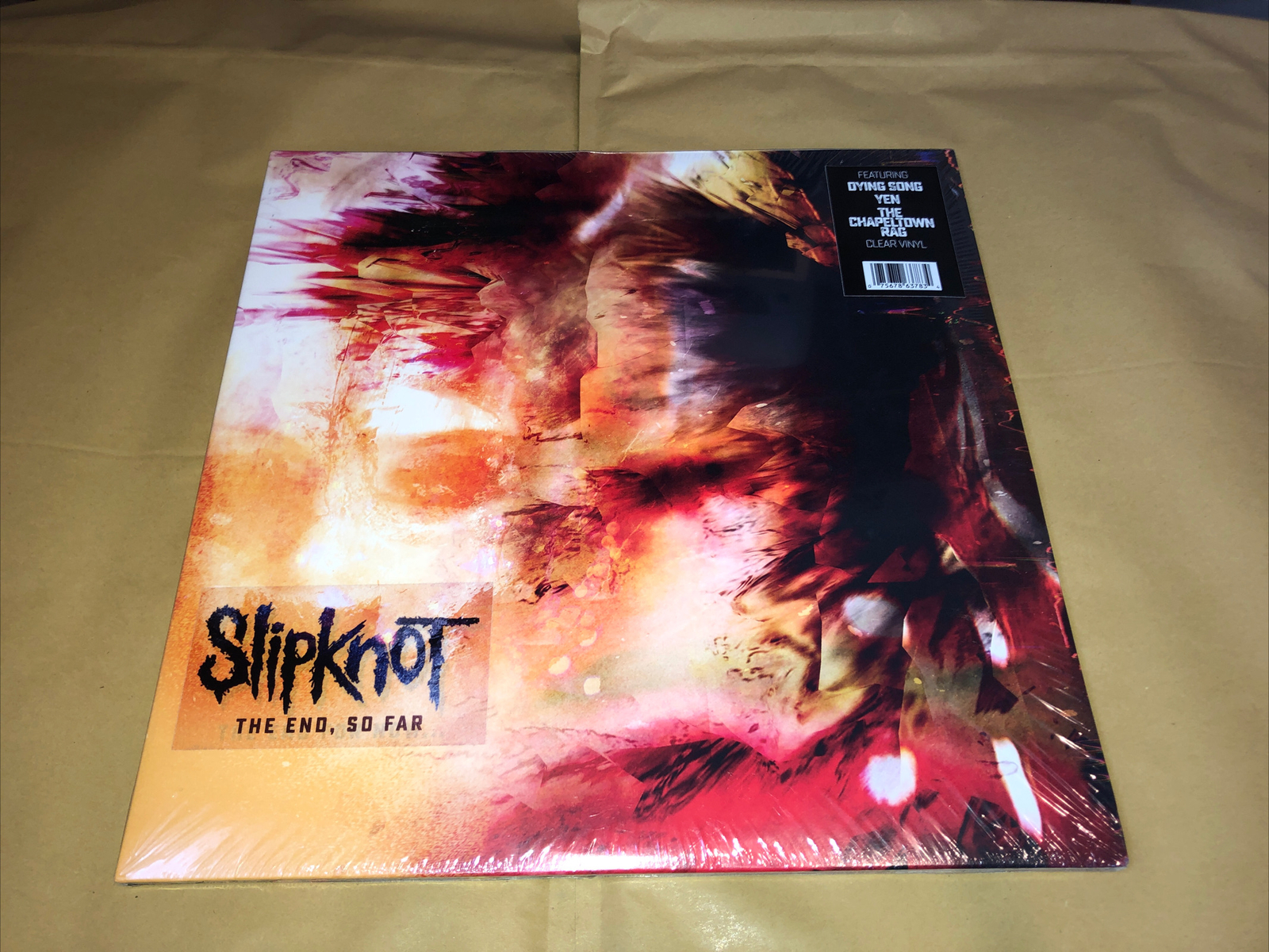 Slipknot - End, So Far - 2x12”lp Clear Vinyl 2022 Sealed