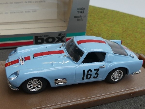 1/43 Box Ferrari 250 TDF Tour de France 58 hellblau #163 8441 | eBay