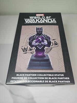 Marvel - Black Panther Statue   World of Wakanda