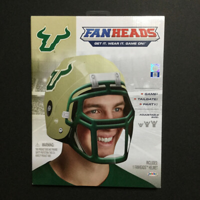 USF Bulls Football FanHeads Novelty Helmet Adjustable ~ South Florida Team