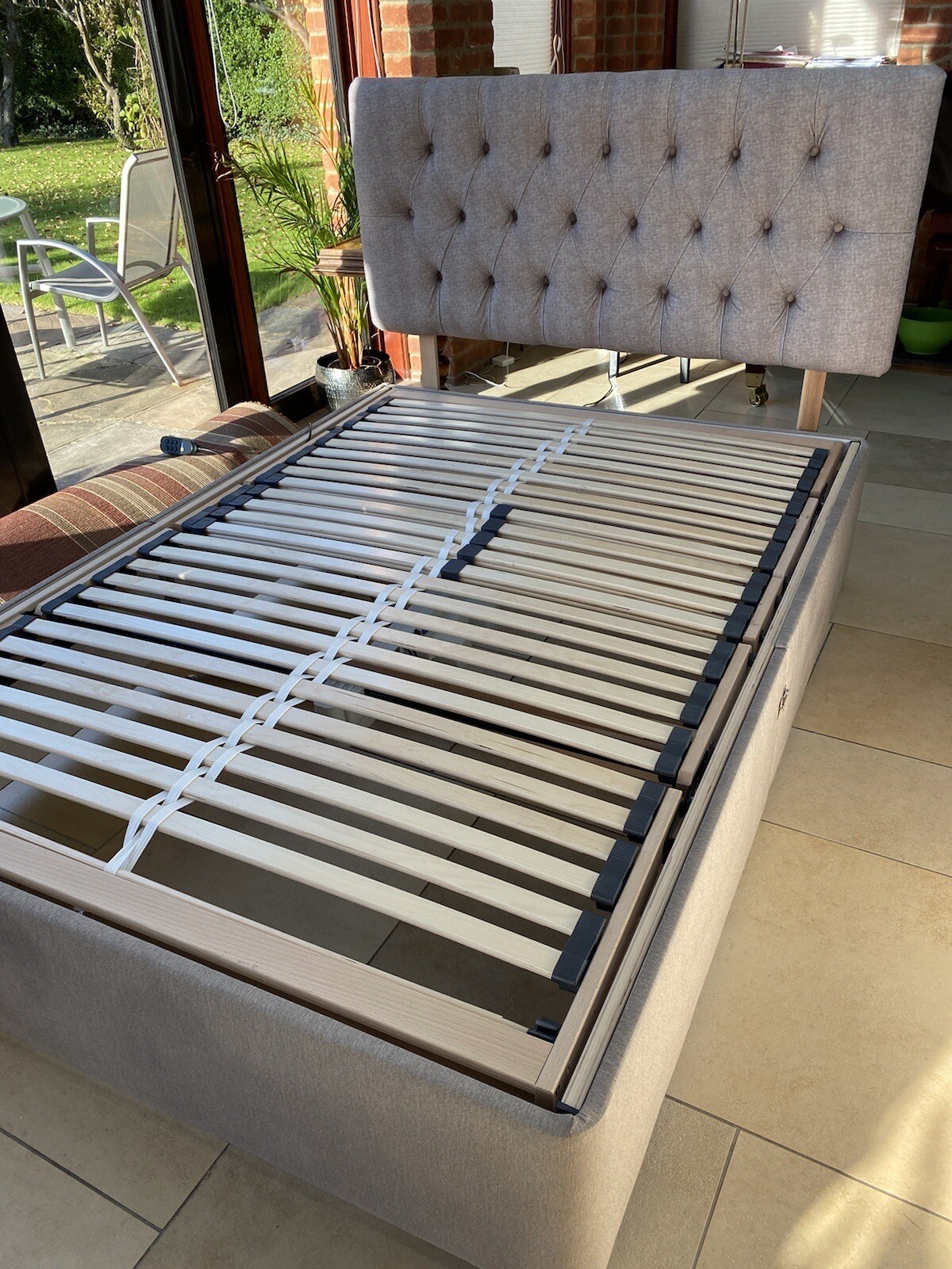Adjustable Double Bed Frame eBay