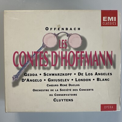 Les Contes D'Hoffmann Cluytens  (CD, May-1990, 2 Discs, EMI Music)
