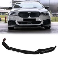 Spoilerlippe Frontlippe GLANZ SCHWARZ für BMW 5er G30 G31 Spoilerschwert M-Paket