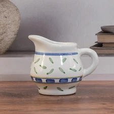 WILLIAMS SONOMA TOURNESOL Creamer Small Jug Syrup Server EUC Made In Italy