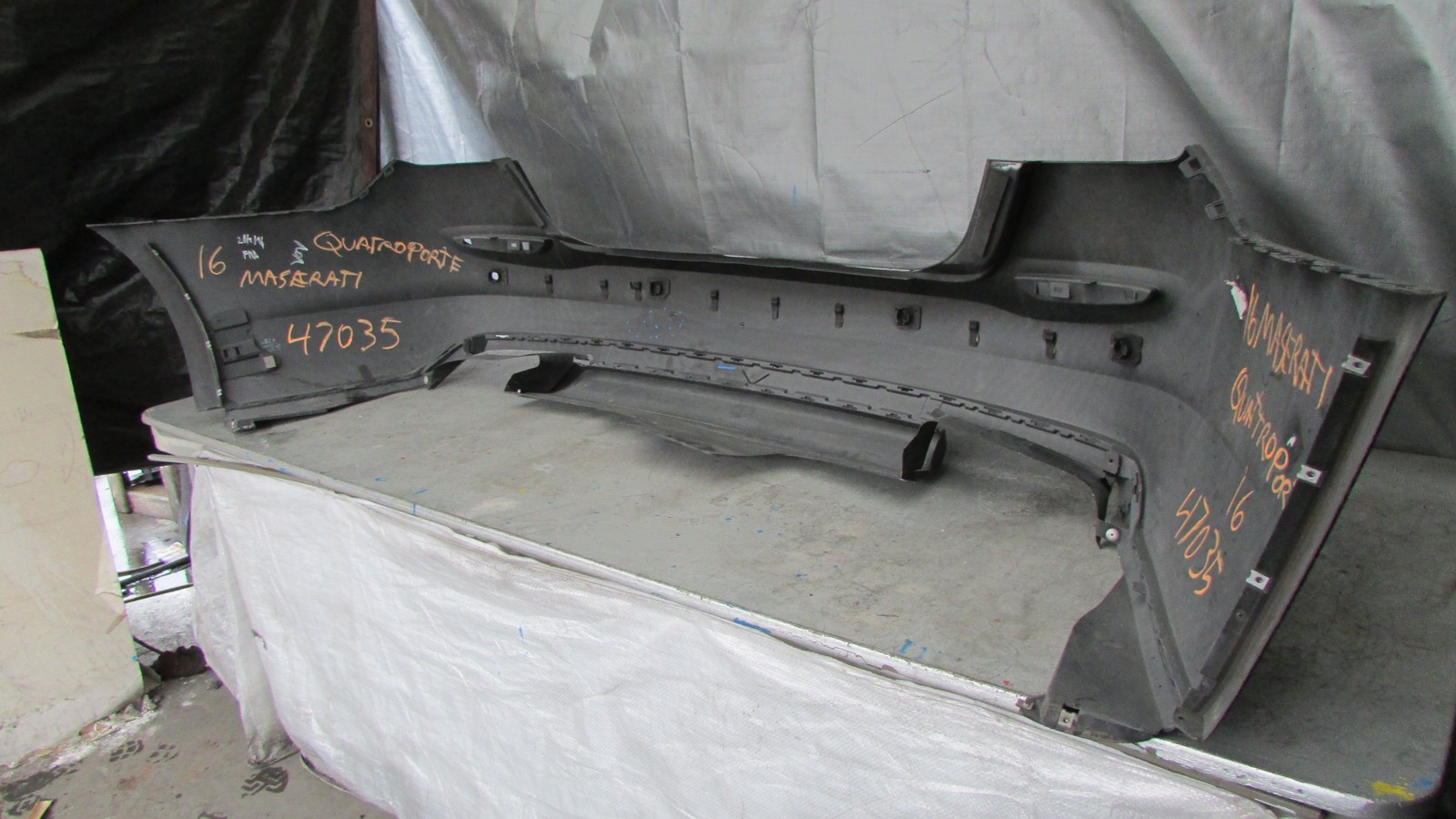 2014-2020 MASERATI QUATTROPORT Bumper Cover - Rear OEM NO SHIPPING 47035