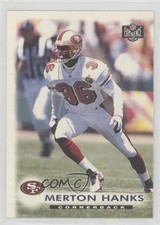 1997 Score Board NFL Experience Merton Hanks #92 0w8