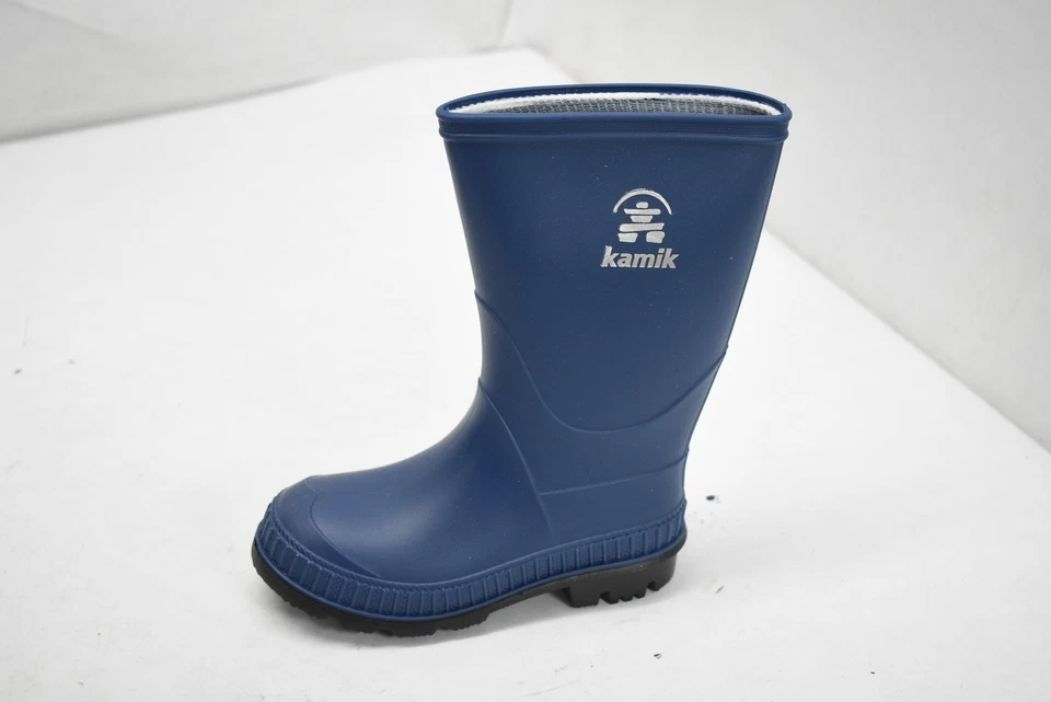 Botas Kamik Niño Pequeño Talla 9 Azul Marino Claro Stomp Impermeable Lluvia EU 26 LEK6149F Foto 2 de 4