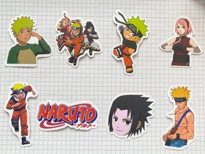Naruto Sticker - 8 unterschiedliche Sticker