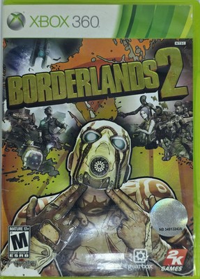 Borderlands 2 Xbox 360 Box + Game