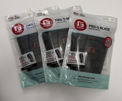 G Form Pro-S Blade Shin Guards Size Large Smartflex Ultra Thin 1 Pack
