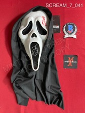 Ethan Embry Kraig Dane dual signed Ghost Face Fun World Mask Scream 7 Beckett