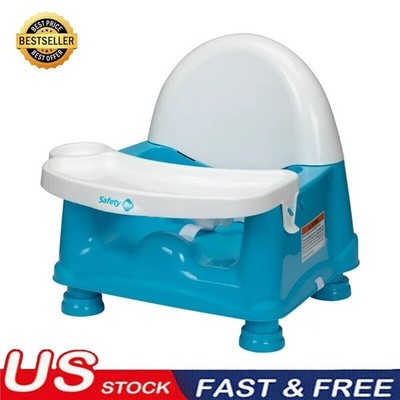 Easy Care Swing Tray Feeding Booster 3-level Height Adjustment 3-point Harness