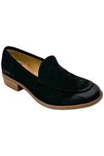 Sofft Napoli Suede Leather Loafers Black