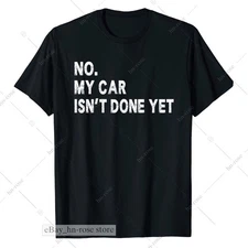 Funny Car Builder T-Shirt for Men | Auto Project Garage Gift | Mechanic Car Guy