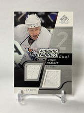 2008-09 SP Game Used Authentic Fabrics Dual #AF-SH Shawn Horcoff Edmonton Oilers