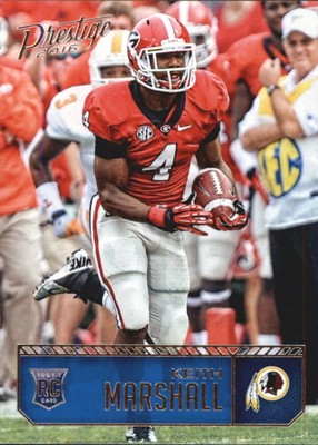 2016 Prestige #235 Keith Marshall RC 