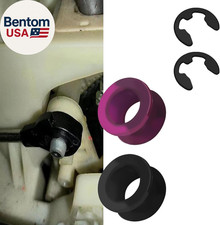 2PCS Shift Cable Bushing Repair Kit with Clips Shifter Cable Bushing Replacement