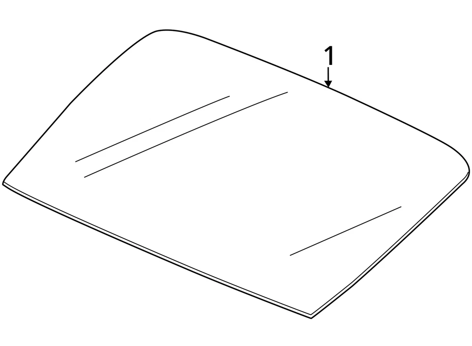 (LOCAL PICKUP ONLY) Back Glass Heated Fits 13-18 ILX 6854711 - Image 4 of 4