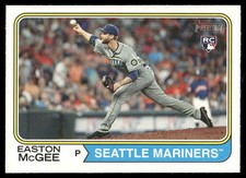 2023 Topps Heritage #178 Easton McGee RC - NM+