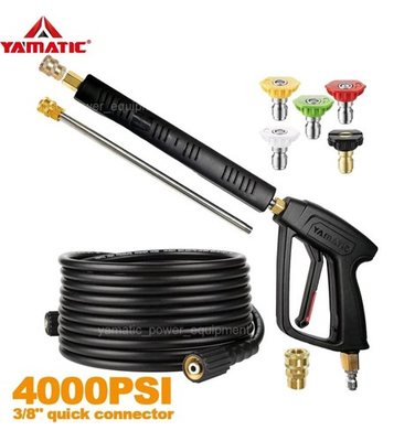 #ad #ad YAMATIC 4000 psi Pressure Washer Gun and 25ft Hose Kit With Nozzles $39.99