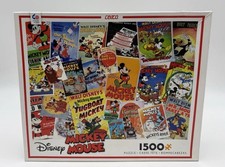 Ceaco 1500 Piece Jigsaw Puzzle Disney Mickey Mouse Box Damage