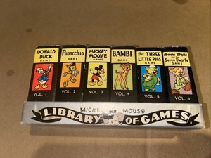 Mickey Mouse Library of Games | eBay