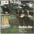 THE BEATLES NOWHERE MAN EP 7" VINYL PARLOPHONE UK 1969 REISSUE VG+/VG+