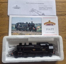 Bachmann 31-456 Ivatt 2-6-2 Tank 41313 in BR Lined Black Late Crest Boxed