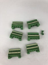 Phoenix Contact MSTBVK2.5-5.08 Contactor Terminal Block 12 Slot - Lot of 6