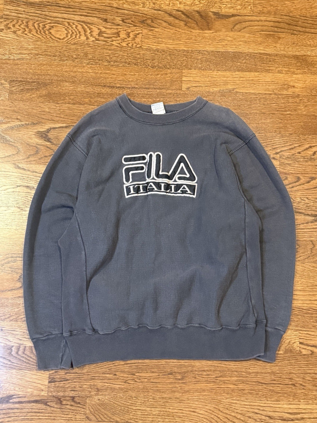 Vintage 90s FILA Italia Embroidered Crewneck Sweatshirt (Crable Sportswear) XL