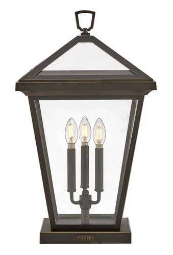 Hinkley Lighting 2557 Alford Place 3 Light 26" Tall Outdoor Post - Bronze - Picture 9 of 12