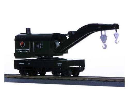 MTH Rail King Northern Pacific Grúa Operativa Coche Artículo No. 30-7911 | Zustand: New