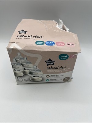 Tommee Tippee Closer To Nature 5 oz. Baby Bottles 4 Pack