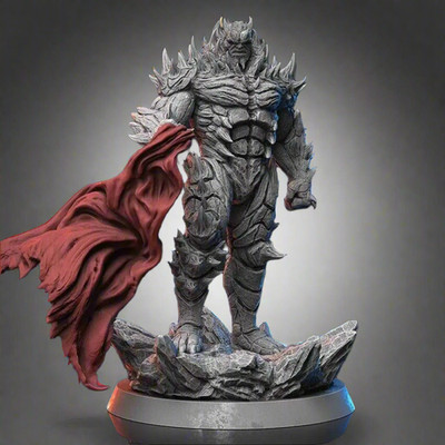 1/18 100mm 3D Druck Modellbausatz Alien Monster unbemalt