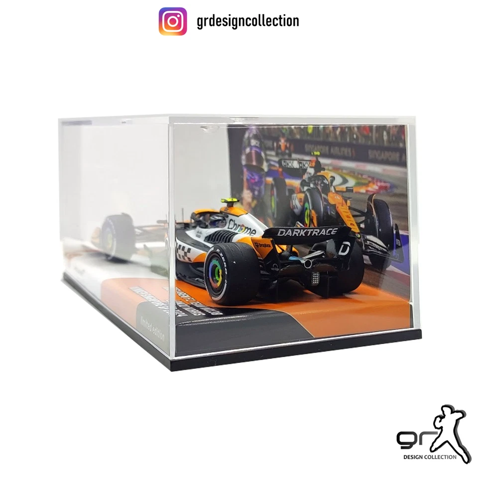 Lando Norris - McLaren MCL38 - F1 Winner Singapore GP 2024 / SPARK / 1:43 - Immagine 3 di 4