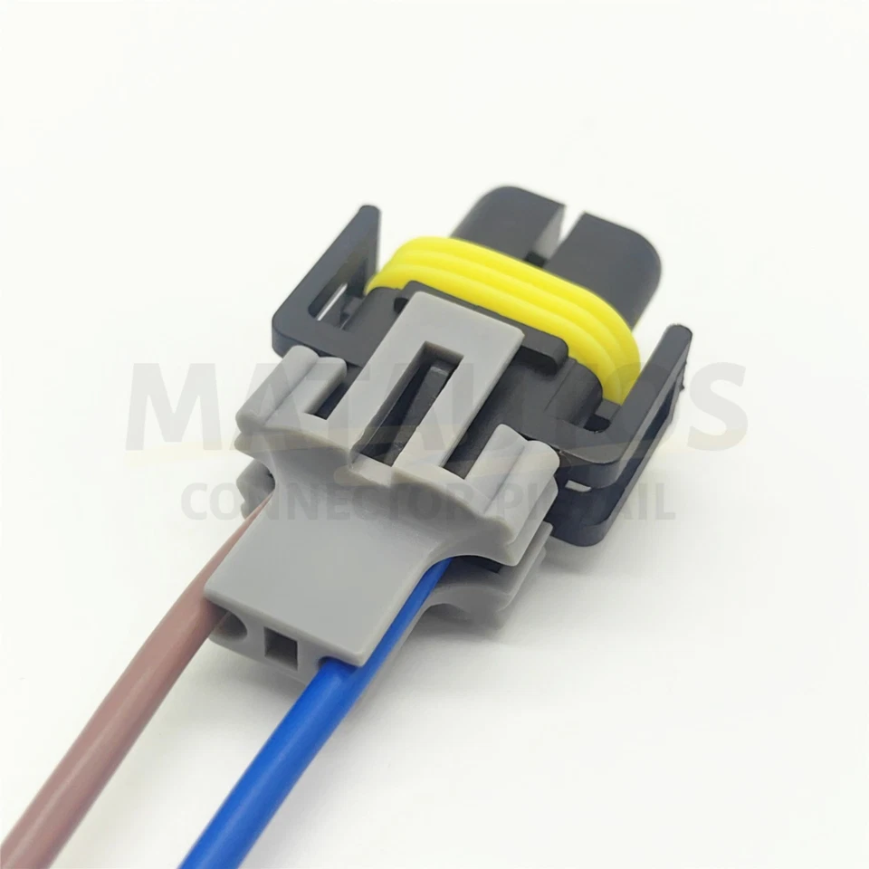 2 Wire Fog Light Fog Lamp Connector Repair For Dodge Dart 2013-2016 - Image 4 of 4