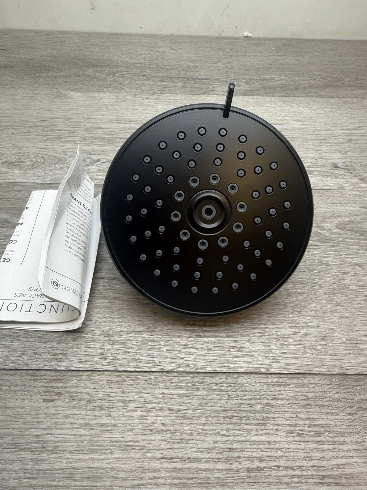 Signature Hardware SH441154MB 2.5 GPM Multi Function Shower Head Matte Black