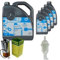 MANN-FILTER Inspektionspaket 9L MotoröL 5W-40 Mb 229.5 FüR Mercedes-Benz Kombi