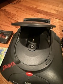 Atari Jaguar CD Console + Jaguar Console & Controller + 2 Games Tested Working!!