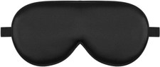 Mulberry Silk Sleep Mask, Cool and Smooth Original Black  Genuine Organic Sil
