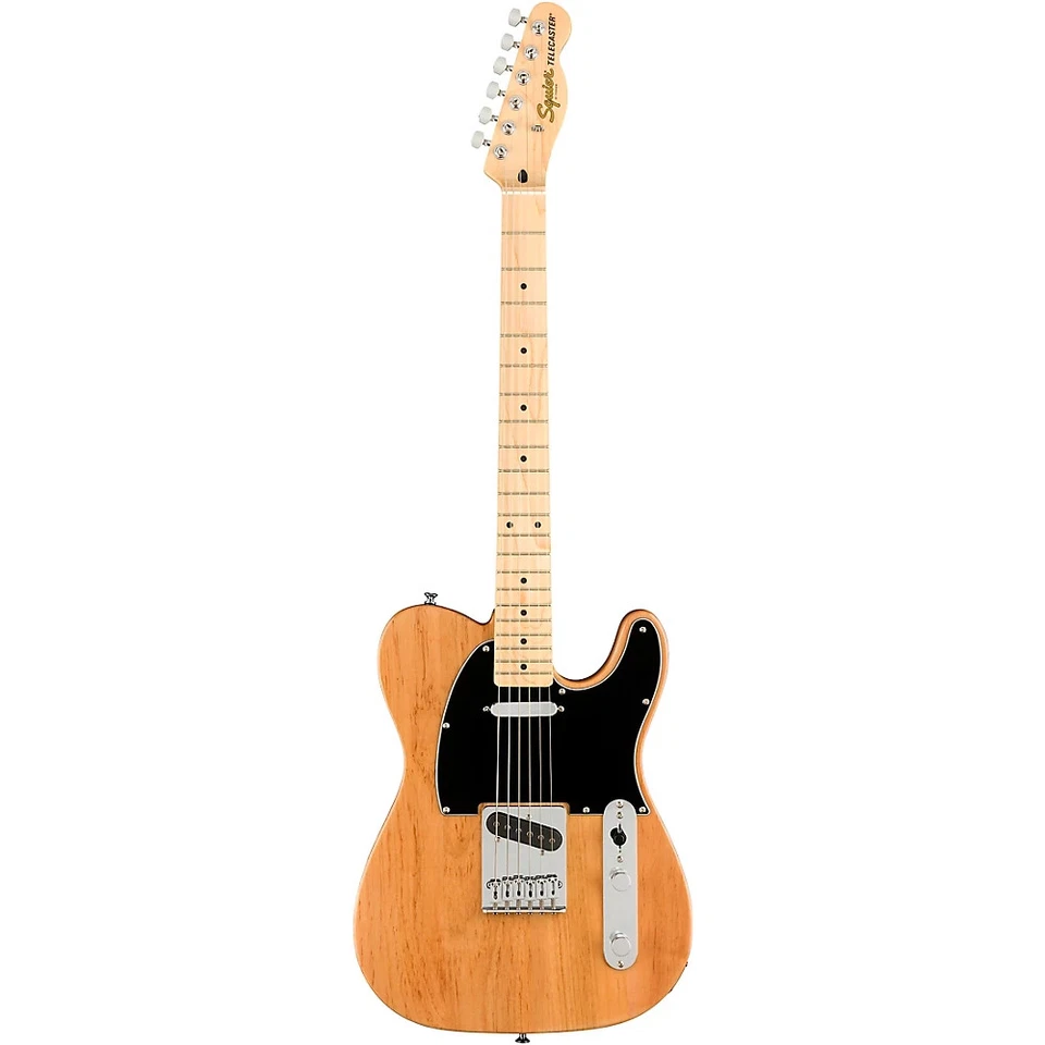 Squier Affinity Telecaster Maple Fingerboard Limited Edition Guitar Natural - Image 3 of 4