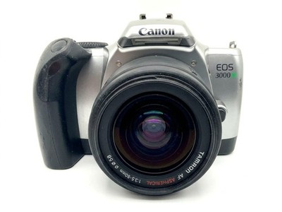 Canon EOS 3000V + Tamron 28-80mm f/3.5-5.6 Kit Set Analog SLR 35mm Kamera