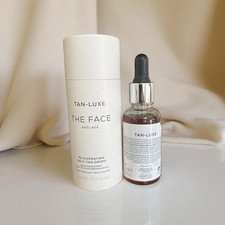 TAN-LUXE The Face Anti-Age Self-Tan Drops Light/Medium 30ml Authentic