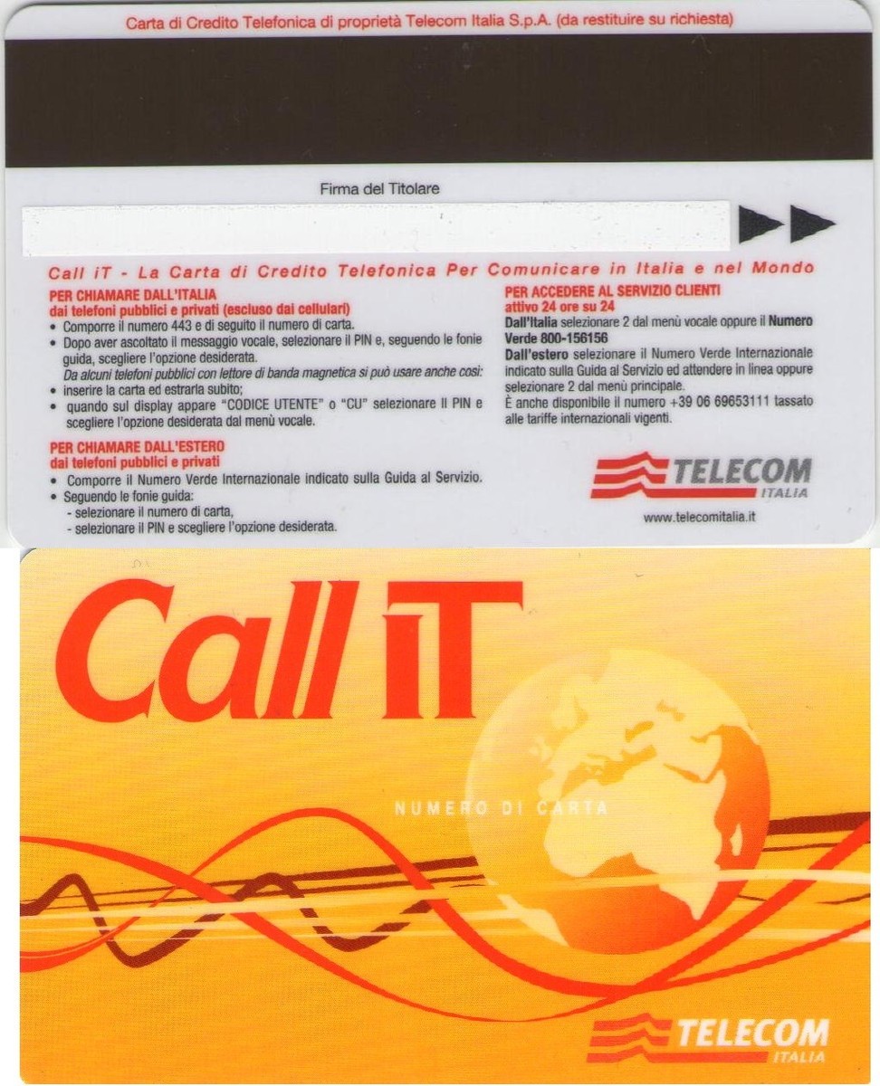 USI SPECIALI CARTA BASE CALL IT GIALLA NON CATALOGATA VEDI FOTO