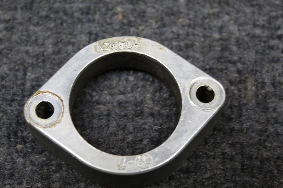 1985 KAWASAKI NINJA 600R EXHAUST HEADER FLANGE QTY OF 2 18069-1025 #9 - Image 3 of 4