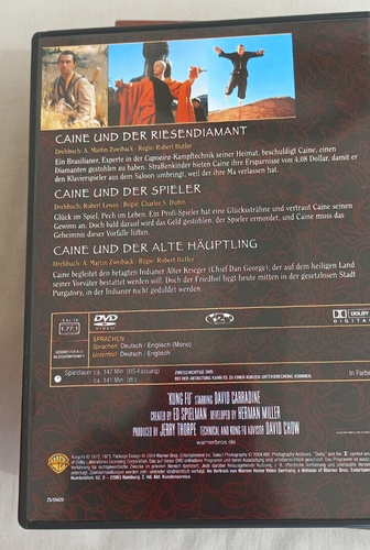 Kung Fu. Die Komplette erste & zweite staffle. 6+8 dvd En idioma inglés y alemán - Imagen 9 de 11