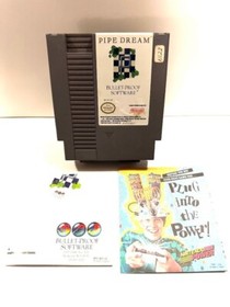 Pipe Dream NES Original Game (Nintendo Entertainment System, 1990)